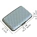 Explore Land Slim Aluminum and ABS RFID Blocking Credit Card Case RFID Shield Travel Wallet with 8 Slots for Bank Debit, ID, ATM, Cards against Scanning (Plaid)