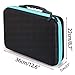Hipiwe 60 Grids Diamond Painting Storage Case Clear Plastic Diamond Embroidery Box, DIY 5D Diamond Art Craft Accessory Organizer Jewelry Beads Sewing Pills Container Holder (Blue)