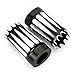 CNC Deept CUT FORK SLIDER COVER For Harley FLT FLHR COW BELLS fork sliders FLHX FLHT cow bells FLSTF FLSTN 1984-2017
