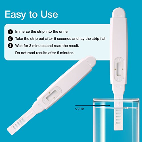Early Detection Pregnancy Tests [7 Sticks] OneStep Urine Test Kit (HCG