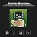 Bluetooth Earbud, Yikeshu Mini S530+ Wireless Bluetooth Stereo Earbud Headset Earphones Support Hands-Free Calling Especially (Single Beige Earbud)