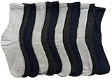 12 Pairs of Sockbin Men Crew Socks, Diabetic Socks, Mens Cotton Socks