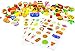 Rainbow Braid Deluxe Mega 60 Set of in The Kitchen Mini Fun Realistic Japanese Style Desert & Savory Food Eraser Toy - Best Bulk Party Favors Ideas w/ 120 Bonus Stickers for Kids, School, Valentines
