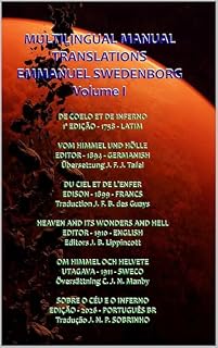 Livro MULTILINGUAL MANUAL TRANSLATIONS EMMANUEL SWEDENBORG: VOLUME I (EMANUEL SWEDENBORG Livro 2)