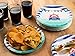 Disposable Plates - 80-Count Paper Plates, Nautical Themed Baby Shower Party Supplies for Appetizer, Lunch, Dinner, and Dessert, 9 x 9 Inches