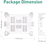 GL.iNet WiFi Router Wall Mount for Slate Plus Opal Beryl w/ Screws Easy Install view 3