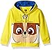 Nickelodeon Toddler Boys' Paw Patrol Character Big Face Zip-Up Hoodies, Rubble Yellow, 4T