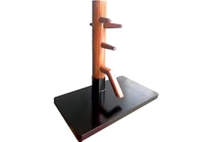 TAO Mini Wooden Dummy Decoration Wing Chun Kung Fu Collectible Wood
