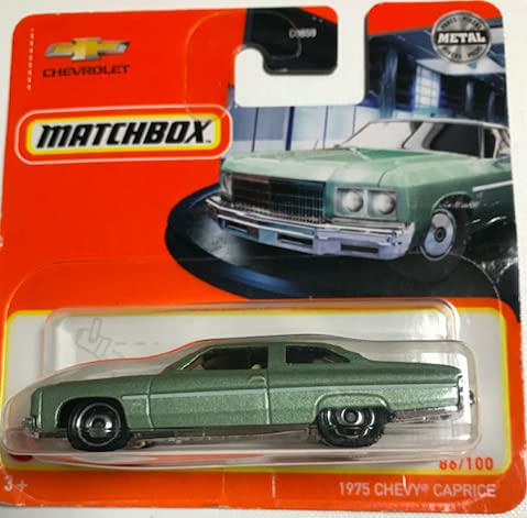 Matchbox 1975 Chevy Caprice 86/100 GXN04 Short Card