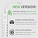 Zooz Z-Wave Long Range Power Strip ZEN20 800LR with Energy Monitoring and 2 USB Ports | Works with Z-Box, Hubitat, Home Assistant, Compatible with SmartThings