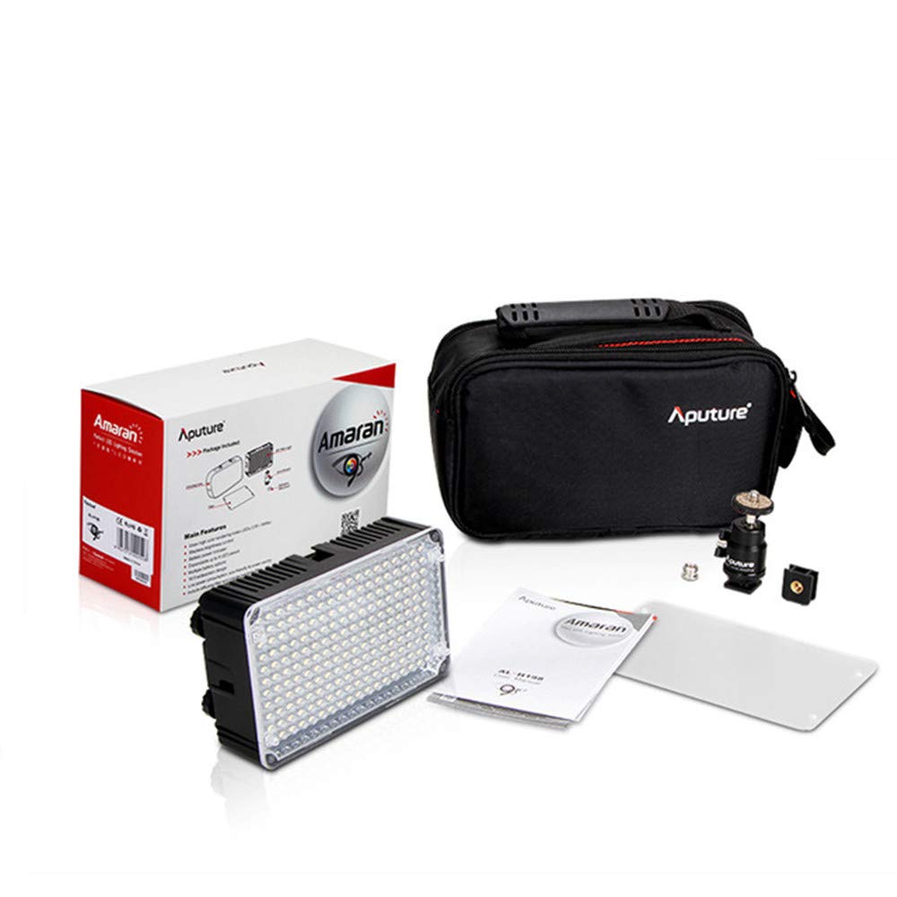 Aputure Amaran AL-H198 High CRI 95+ LED Video Light for Canon Nikon Olympus Camcorder