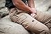 LAPG Men's Urban Ops Tactical Pants, Gusseted Crotch Lightweight Cargo Pants, Elastic Waistband Ripstop Work Pants, Water & Stain Resistant Pants for Men, Navy, 36W x 30L