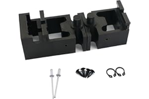QHHR 379060 Standard Bearing Block Kit for in-Wall Slide-Outs on Rv, Includes Upper and Lower Blocks, Exact-Match Component.