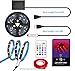 LED Light Strip Battery Powered LED Strip Lights with 24 Key RF Remote - RGB LED Strip Rope Lights USB TV Backlight Kit,6.56ft - Waterproof Flexible LED Strip Lighting Battery Operated LED Tape Light