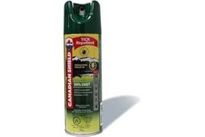 Canadian Shield Insect Repellent| Tick Repellent Aerosol Formulated With 30% Deet For 8 Hours of Outdoor Protection (170g)