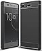 Xperia XZ1 Compact Case, Sucnakp TPU Shock Absorption Technology Raised Bezels Protective Case Cover for Sony Xperia XZ1 Compact Phone (TPU Black)