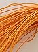 Kourtney's Crafts Yellow Orange Elastic Stretch Shock Cord 1mm 25 yards 23 meters