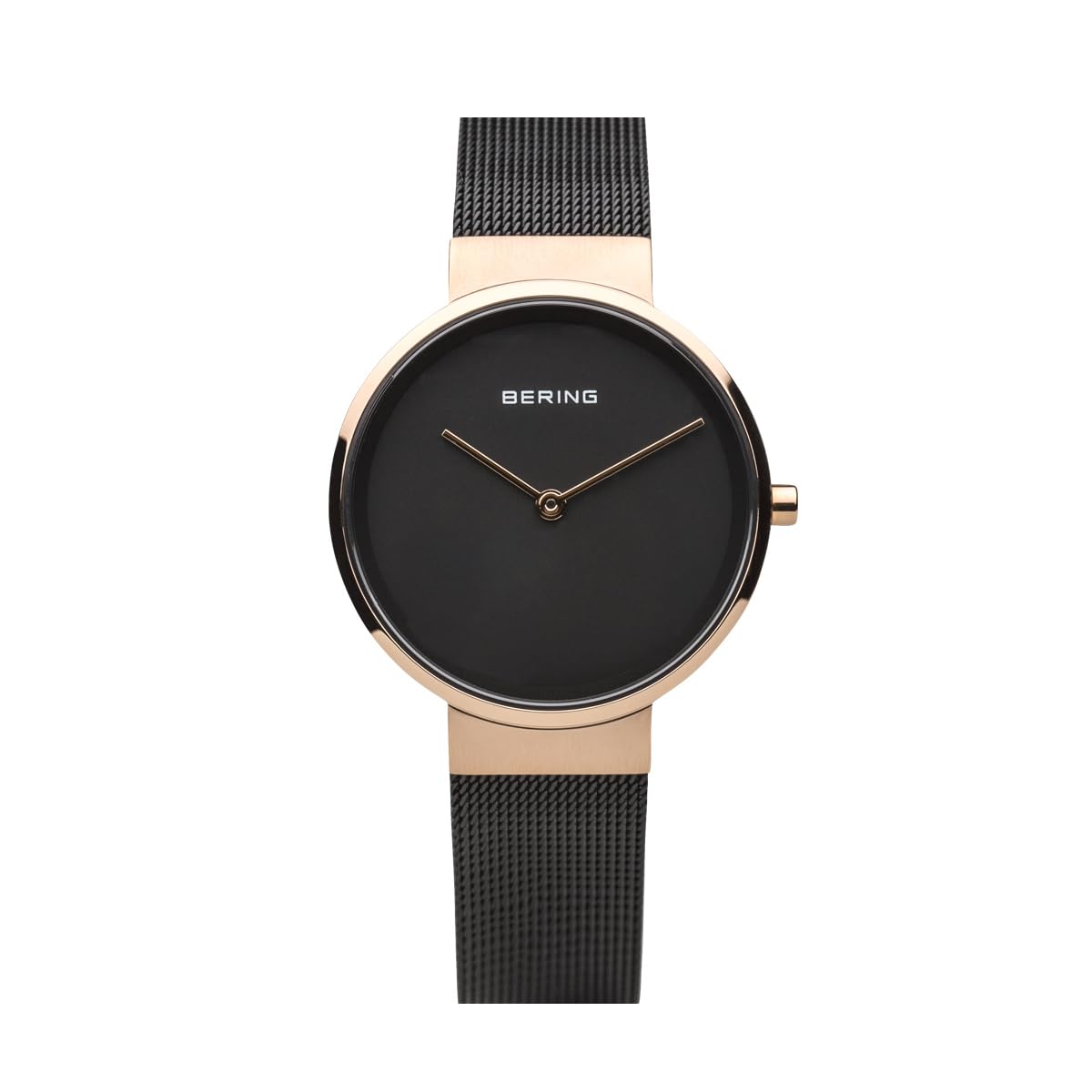 BERING Women Analog Quartz Classic Collection Watch with stainless steel Strap and Sapphire Crystal 14531-166, Rose Gold, 31 mm — image 1