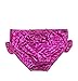 PGXT Girls 3 Pcs Princess Mermaid Tail Swimwear Swimsuit Bikini Blue+Rosered 110CM