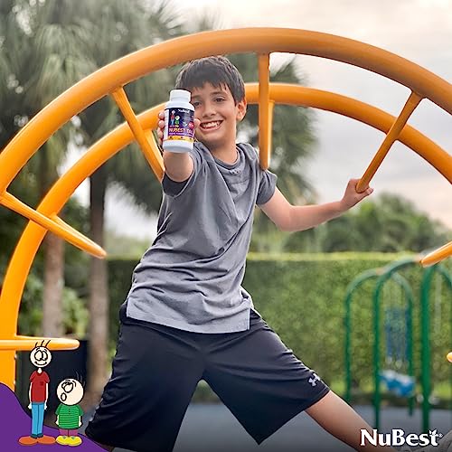 NuBest Tall 10+ Premium Bone Strength Formula, Enhanced Immunity and Overall Health for Age 10+ with Calcium, Vitamin D3, Vitamin K2, and Multivitamins | 60 Capsules | 1 Month Supply