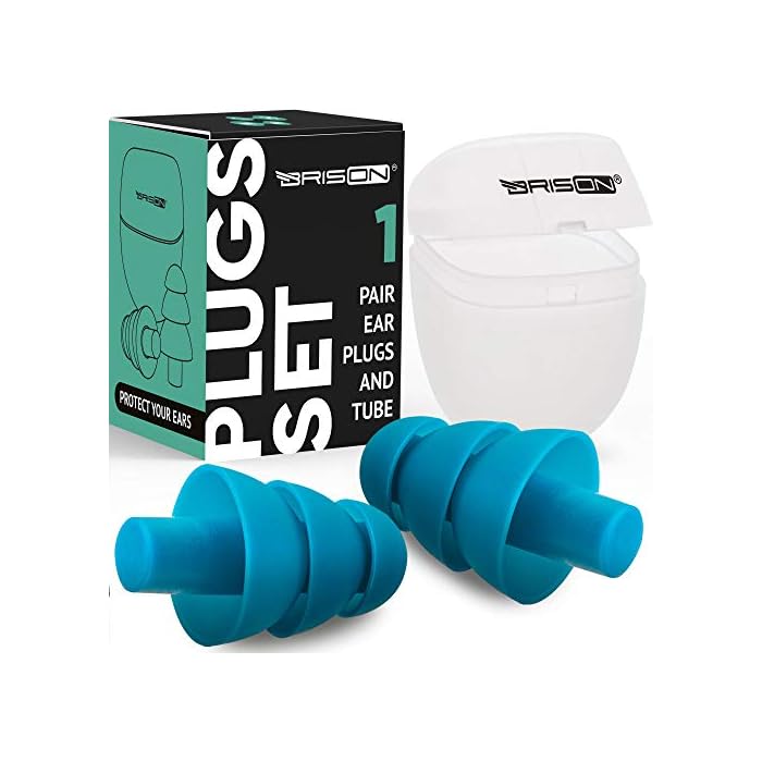Premium Concert Ear Plugs - High Fidelity Sound Blocking Noise Cancelling Earplugs - Motorsport Motorcycles Concerts…