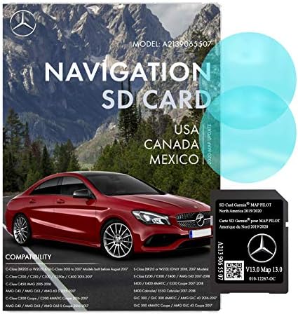 Mercedes Benz Navigation Sd Card C E Glc Class Garmin Pilot 19 Gps Version 13 0 010 0c Anti Fog Rearview Mirror Sticker Included Buy Online At Best Price In Uae Amazon Ae