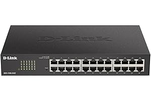 D-Link 24-Port Gigabit Smart Managed Switch | 24 Ports |L2| VLANs | Cable Dignostics | Web Managed | Desktop or Rackmount | F