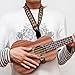 Makanu Ukulele Strap Colorful Hawaiian Clip On Sling Adjustable Country Style Sling