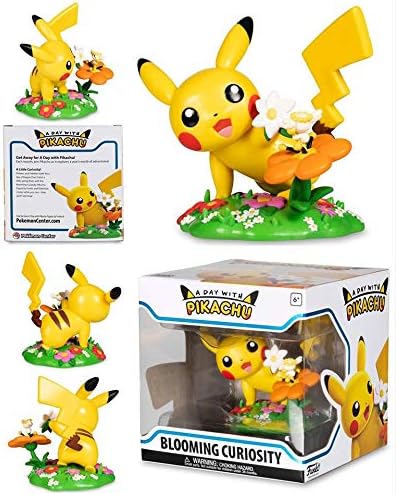 a day with pikachu blooming curiosity