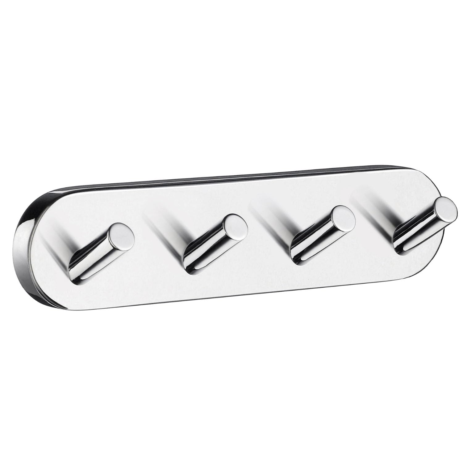 Smedbo "Home" Chromed Quadruple Towel Hook, Polished Chrome,17.8 x 4 x 4 cm, Silver