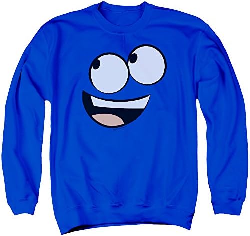 Foster's Home For Imaginary Friends Bloo Face Cartoon Network Crew Sweatshirt