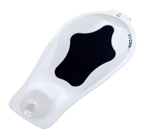 Rohto Babydesign Badewanneneinsatz, Mit Antirutschtmatte, 0-6 Monate, TOP/TOP Xtra, Weiß, 205030001