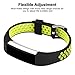 iGK For Fitbit Alta Bands and Fitbit Alta HR Bands, Newest Adjustable Sport Strap Replacement Bands for Fitbit Alta and Fitbit Alta HR Smartwatch Fitness Wristbands Fluorescent Yellow