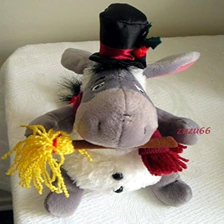 Amazon ディズニー Disney イーヨー くまのプーさん ディズニーランド プラッシュ ぬいぐるみ 人形 ミニ クリスマス おもちゃ 並行輸入品 ぬいぐるみ おもちゃ