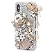 iPhone Xr Shiny Rhinestone Case,iPhone Xr Bling Diamond Case,3D Handmade Crystal Bling Diamonds Shiny Rhinestone Pumpkin Car Soft Case for iPhone Xr (6.1 inch)