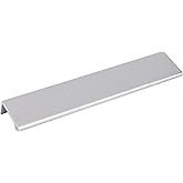 Hardware Resources Elements A500 Edgefield Collection Cabinet and Furniture Handle Pull (8" overall length, Polished Chrome)