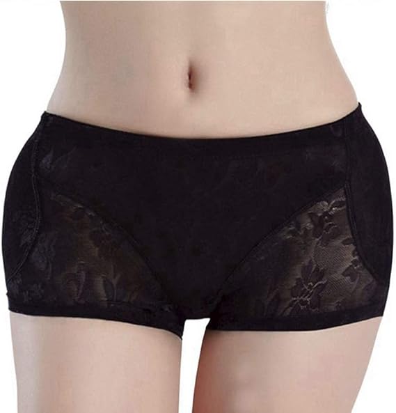 Amazon 女性のセクシーな臀部成形パンティー通気性のヒップアップ下着レースお尻リフター 補正ショーツ ガードル 通販