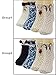 Lovful 4 Pairs Animal Super Warm Baby Fuzzy Soft Thick Socks