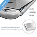 iPhone 6 Case, KEWEK Aluminum Metal Bumper Frame (No Signal Reduce) with Shock Absorbing Flexible TPU Inner Dual Layer for iPhone 6s (Gray)