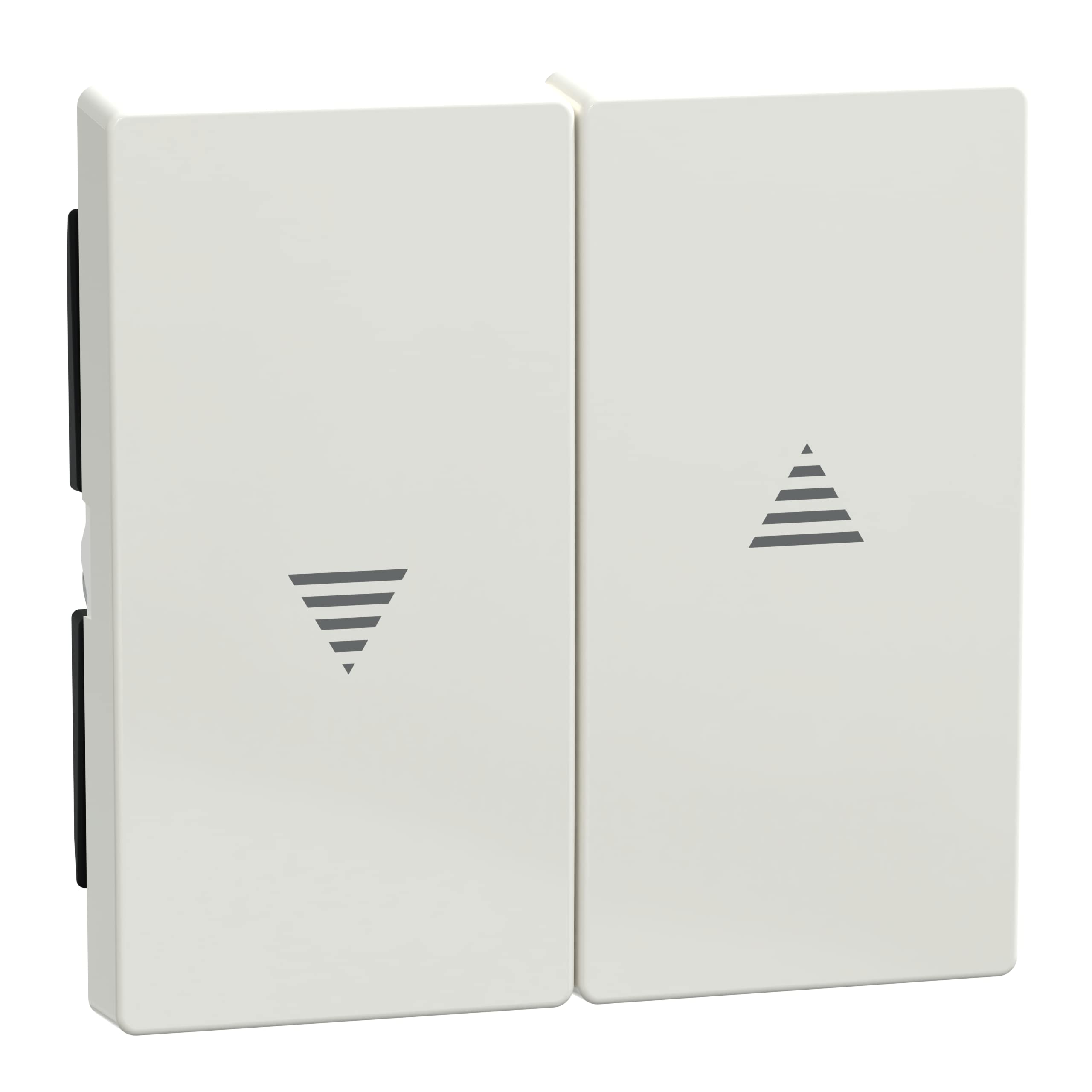 Merten 432419 Rocker for Roller Shutter Switch and Push-Button, Polar White Glossy, System M