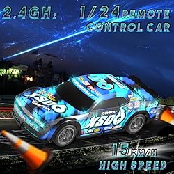 Desdoni Remote Control Car, Light Up RC Car