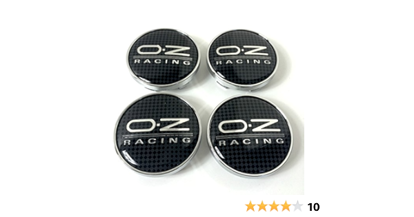 OZ Racing – Juego de 4 tapas para buje, 60 mm, efecto carbono ...