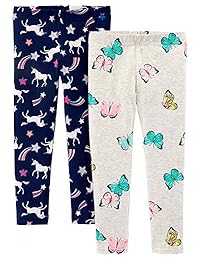 Leggings para niñas de 2 paquetes de Carter