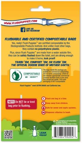 flush puppies doodie bags