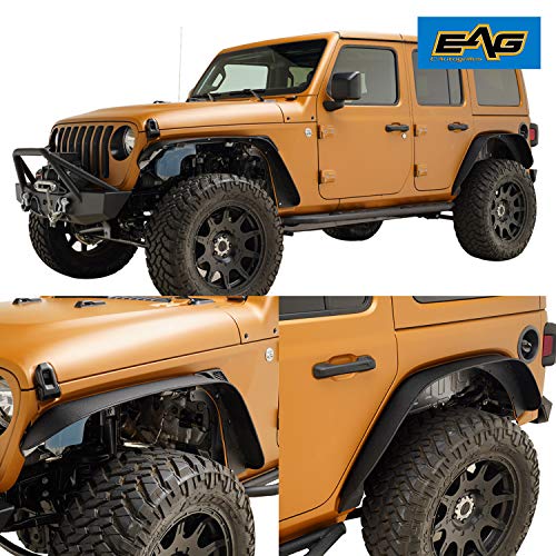 EAG 20072018 Jeep Wrangler JK Front+Rear Fender Flares Steel Buy