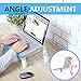 FITUEYES Computer Monitor Riser Height and Angle Adjustable Laptop Desktop Stand for Flat Screen LCD LED TV, Notebook/Xbox One,DT103806GC