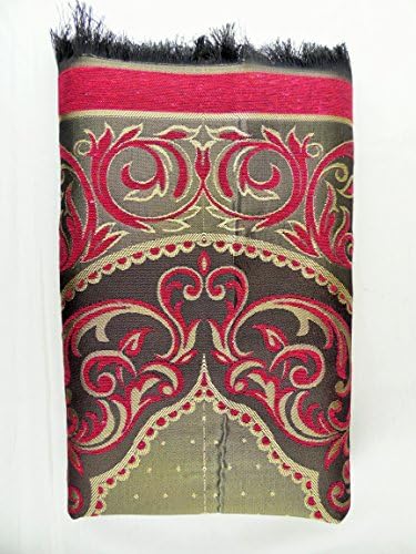 International Goods Depot Muslim Pray Rug Namaz Sajadah Mat Series (Tahfta Red 42" x 25")