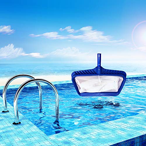 image for Daveyspa Fine Mesh Pool Net Durable Pool Leaf Skimmer Net Heavy-Duty P