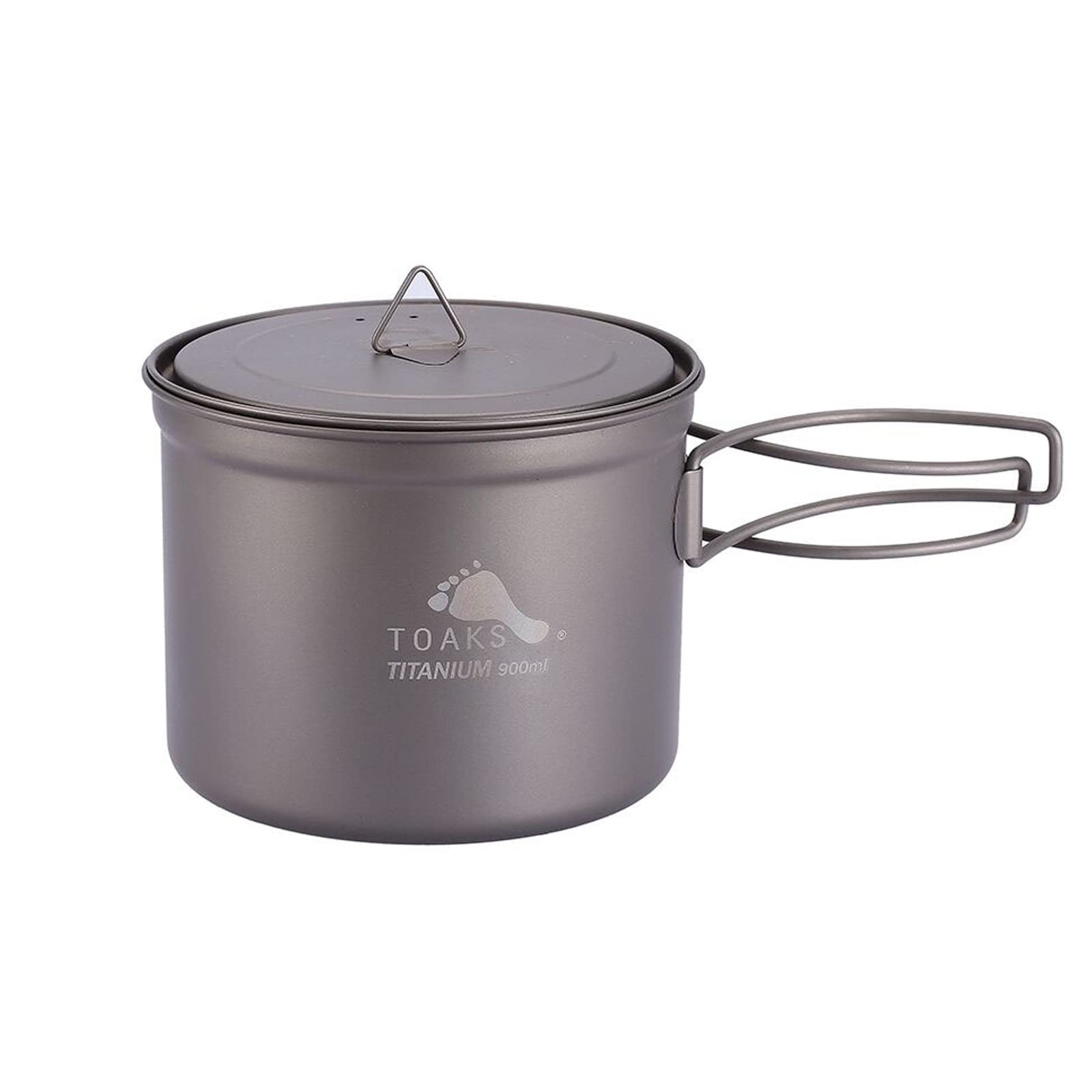 TOAKS Titanium 900ml Pot Camping Pot with 115mm Diameter