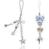 Ciondoli E Cordini Per Cellulare Meefisher: Accessori Carini Y2K Con Orso, Fragola E Farfalla - 4